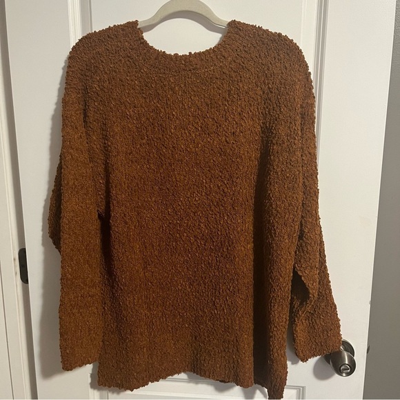 *NIASHOT brown cozy long sleeve sweater. Women’s size XL. NWT - Picture 7 of 9